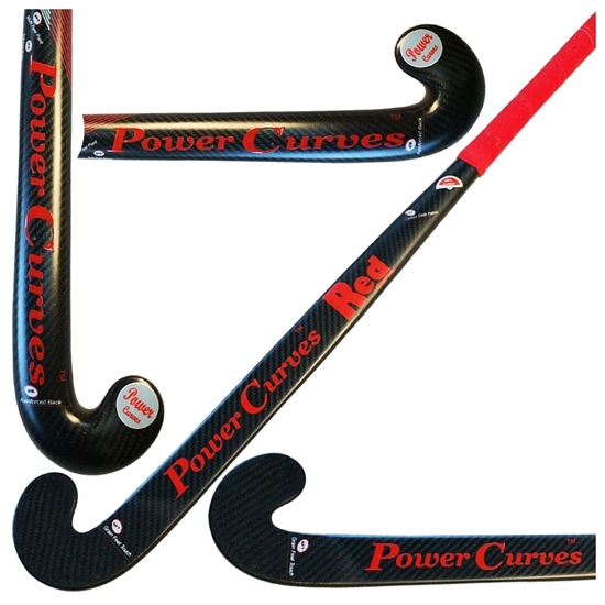 Psychiatrie Ellendig moord Field Hockey Stick Red Curve - 90% Composite Carbon - 10% Fiber Glass  Extreme Low Bow - Power Curves 36.5'' Inch 37.5'' Inch